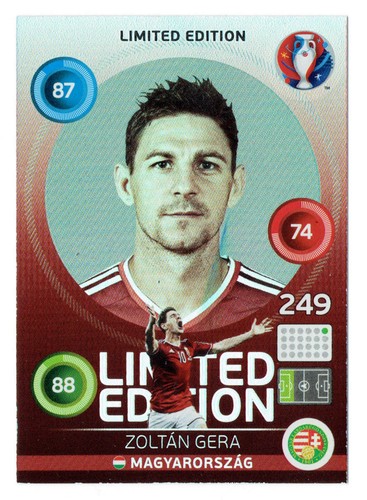2016 Panini Adrenalyn XL Euro Francia HERO Tarjetas de edición limitada