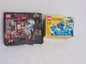 2 set Lego The Ninjago movie 70606 & Lego Classic 10706 box