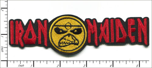 20 Pcs Embroidered Iron on patches Iron Maiden Music Band AP056Lc 
