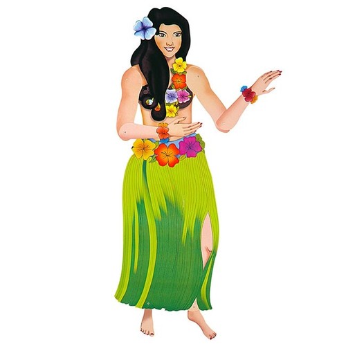 Bewegliche Dekoration /"Hawaii/" 135 cm