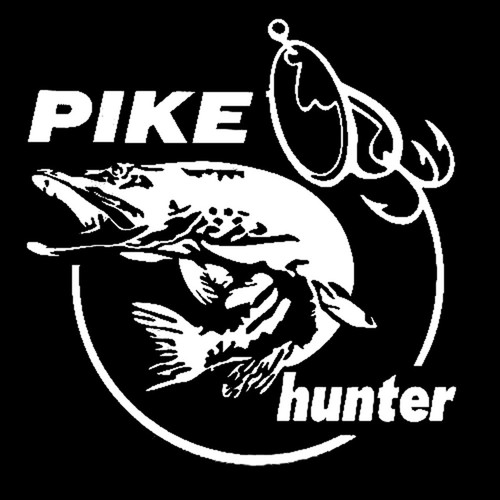 Jf /_ Hecht Hunter Fisch Autoaufkleber Reflektierend Tier Aufkleber Auto Eg /_ Hk