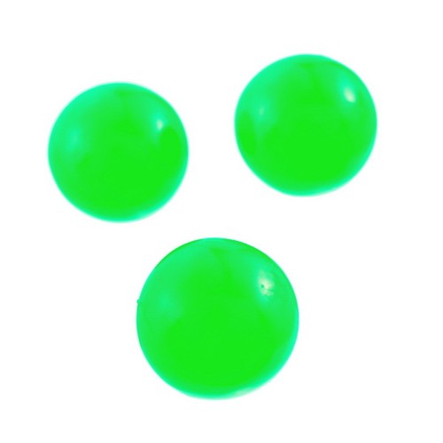 1 Boule Perle Musical de grossesse Maternité Grelot Vert Fluo 18mm
