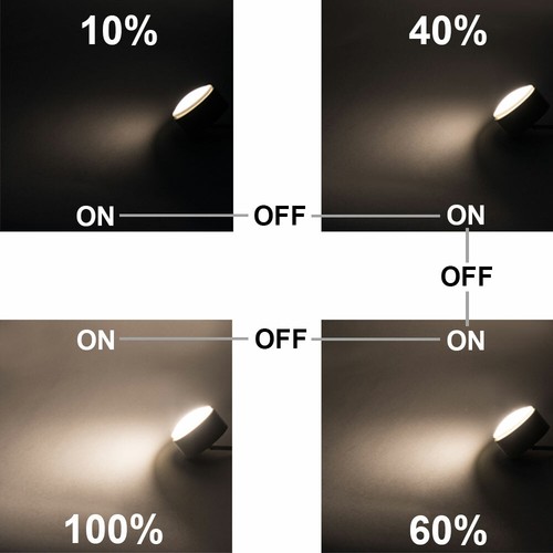 4er Set LED Einbau Leuchten Decken Spots Strahler Bad Lampen Karton beschädigt