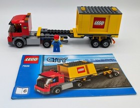 LEGO City- Cargo Train (7939), complete with instructions, no box