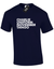 Charlie uniforme Hommes T Shirt drôle rude Design Qualité Premium Blague Idée Cadeau