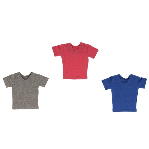 1//6 Scale Short Sleeve T-shirt For 12/" Hot Toys Dragon BBI Male Figure Doll