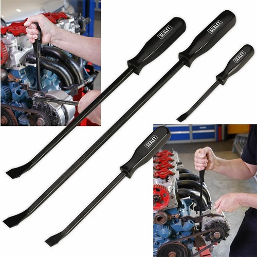 Sealey 4pc Pic Wrecking Crow Puller levier Pry Bar Set 200-600 mm long