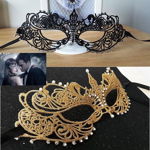 2019 Fifty Shades Darker Anastasia Steele Lace Masquerade Mask 50 Shades of Grey