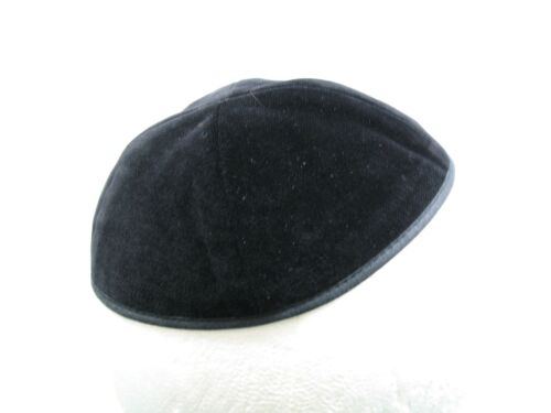 Velvet Yarmulke//Kippah//Kippa//Kipa Black//Brown//Blue//Grey All Sizes USA SHIPPING!
