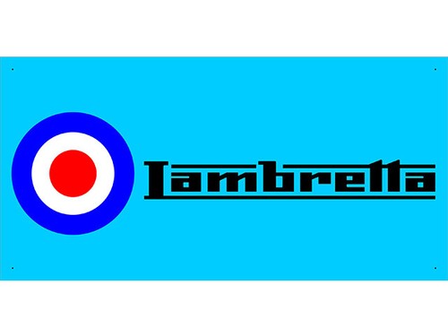 vn0845 Lambretta Sales Service Parts for Advertising Display Banner Sign