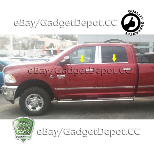 For 2010-2014 2015 2016 2017 Dodge Ram 2500//3500 Stainless Steel Window Sill