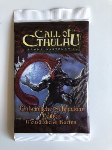 Unheimliche Schrecken Edition OVP Booster Pack Call of Cthulhu TCG