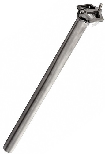 J/&L Aero Shape Titanium//Ti Seatpost 27.2mm//31.6mm-Matte or Polished