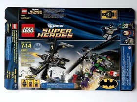 LEGO 6863 DC Comics - Batwing Battle Over Gotham City (100% Complete) (2012)