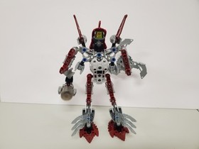 Lego Bionicle Toa Tahu 8689 - 100% Complete w/ 1 Blaster Ammo - No Manual Or Can