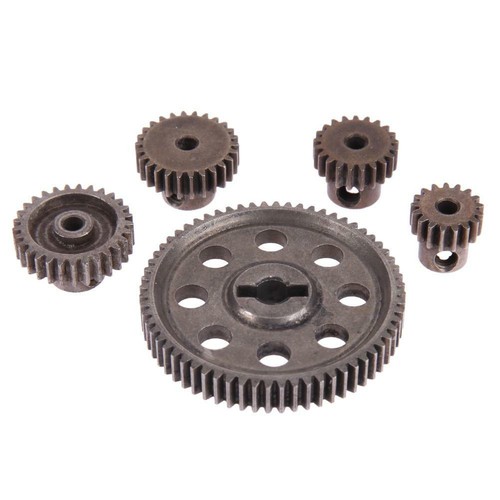5 PCS Diff Differential Main Metal Spur RC Toys Part For Truck Spur Motor Gear