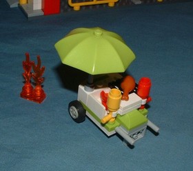 CITY, FIRE STATION SET NO. 60110 - LEGO - 2016 - USED CONDITION
