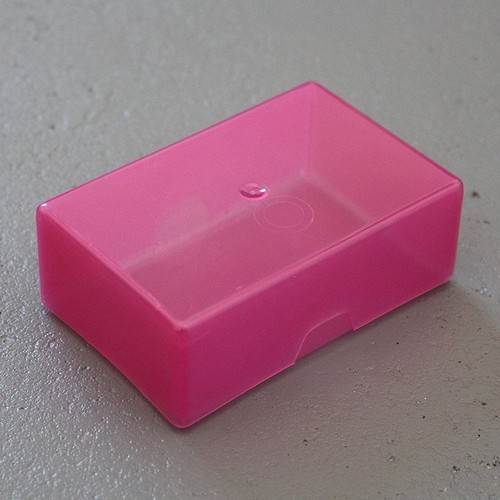 Pink Business Card Sequin Bead //Craft /& Diy Storage Box With Lid