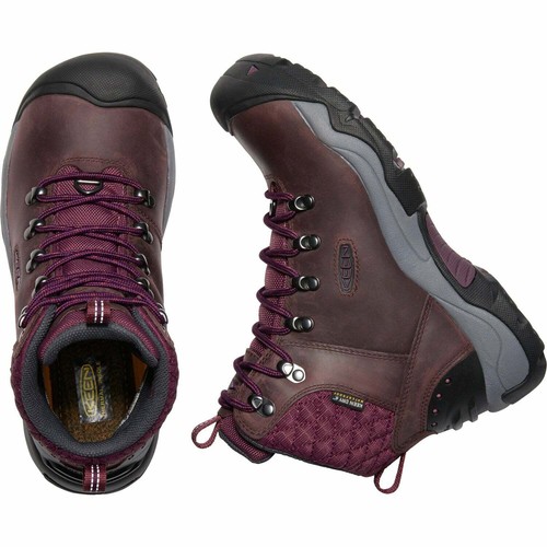 Keen Revel III pour Femme Bottes De Marche-Poivre Aubergine Toutes Tailles