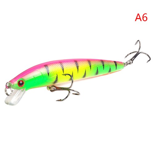Minnow Fishing Lure 3D Eyes 10cm 7g Wobbler Bass Pike Baits Spinner Baits CBL