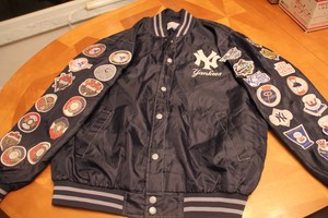Mens-Yankees-Genuine-Merchandise-World-Series-Jacket-sz-2XL-XXL