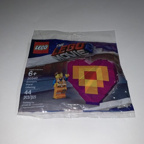 Lego Movie 2 Emmet/'s Piece Offering Polybag 30340 Valentines New Factory Sealed