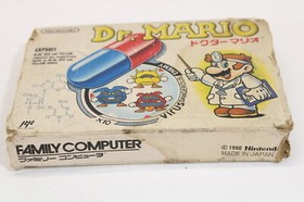 Dr. Doctor Mario Boxed Manual Famicom FC Japan Import Tested US Seller F292B