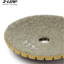 7PCS Diamond Polishing Pads 3/" Convex Surface with 1PC Rubber Backer Curved Tool