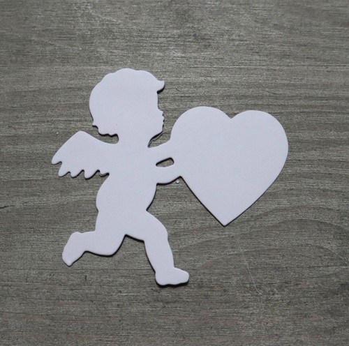 Stanzschablone// Cutting dies Valentin Herz Engel geeignet für Big Shot
