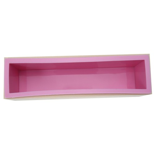 1200g Silicone Soap Loaf Mold Wooden Box DIY Making Tools 900g