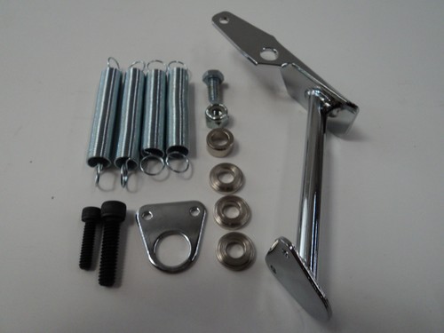 Throttle Return Spring Bracket Kit For Holley 2300 2305 4150 4160 Carb Chrome
