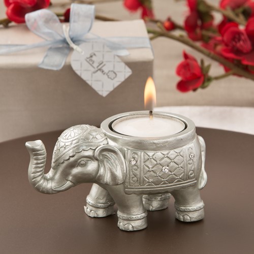 20 Good Luck Indian Elephant Candles Wedding Bridal Baby Shower Party Favors