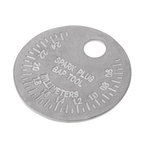 Spark Plug Gap Gauge Tool Measurement Coin-Type 0.6-2.4mm Range Spark Plug Gage