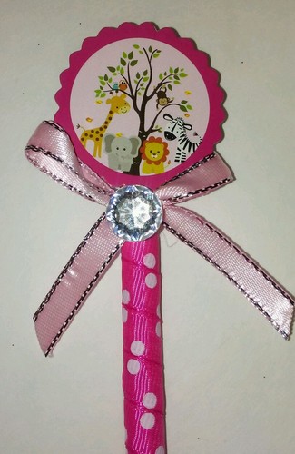 safari 20 pcs Baby shower pens for girl