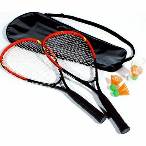 Bandito Speed Badminton Set Schläger Set mit Tasche