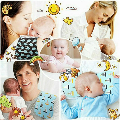 4 Pack Cotton Bibs Baby Burp Cloths Newborns Soft And Absorbent Towels