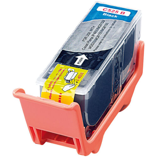 black mit CHIP Canon: Patrone für CANON ersetzt PGI-525BK Pixma Mg 5350