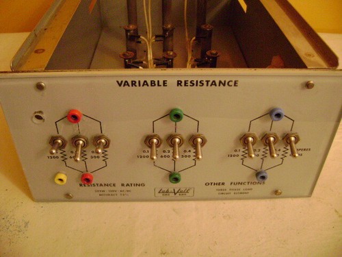 Details about / LabVolt EMS 8311 Variable Resistance Electronic//Electrical Mechanical Training