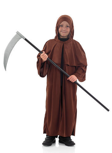 Medieval Monk Boys Fancy Dress Halloween Religious Catholic Kids Childs Costume