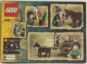 LEGO The Lord of the Rings:Gandalf Arrives (9469) Retired Opened