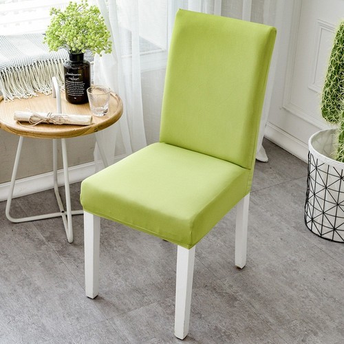 Stretch Dining Chair Covers Elastic Seat Slipcovers for Wedding Party Decor USA