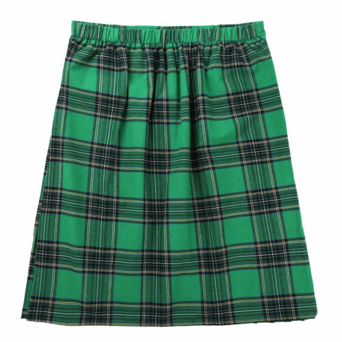Scottish Mens Traditional Kilt Highland Plaid Skirt Buckle Tartan Utility Dress