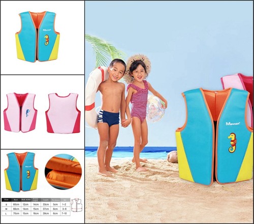 Kinder Schwimmen Float Weste Schwimmbad Hilfe Age2-10 Rettungsweste Sommerferien