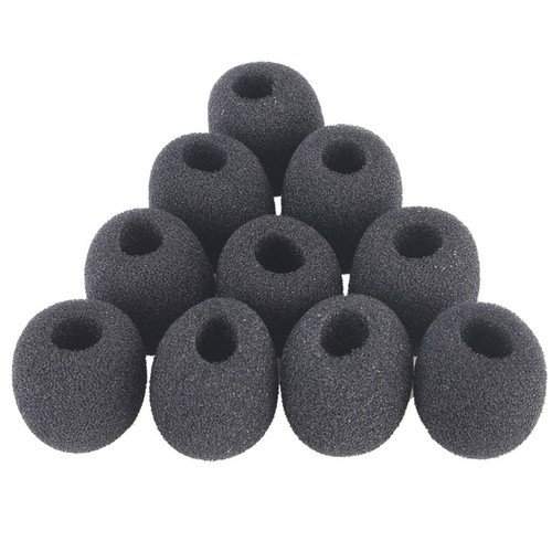 10pcs Windschutz Windscreen Windshield für Mikrofon 18mm X 8mm