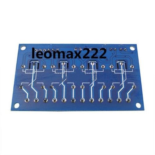 4 road relay module 12 v high level trigger relay four road extension board
