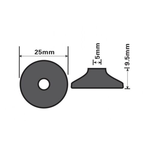 Trailer Fixing Pack of 10 Plastic Trailer Tie Down Buttons