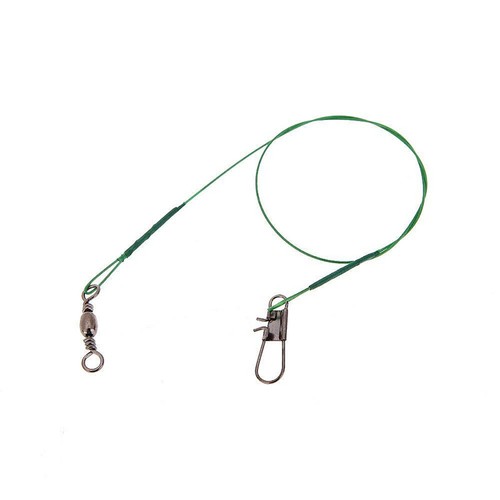 Fishing Leader Rigging Trace Lure Snaps Swivel Steel Wire Spinner Tackle Lines