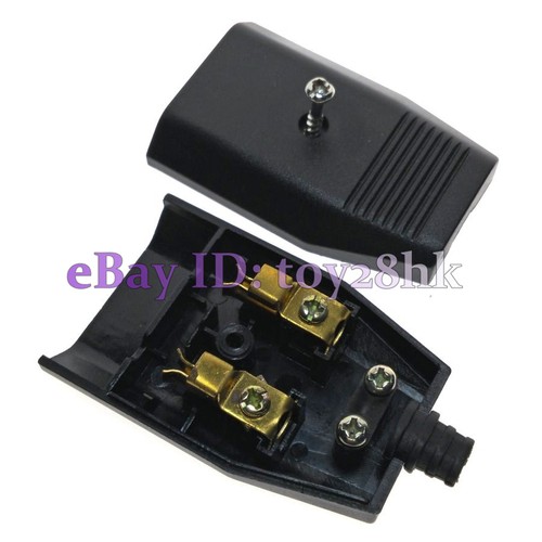 10 EU ø4mm Pin Cord Cable Extension Power Socket Outlet Max 600W AC 250V 2.5A
