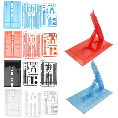 Clear Action Base Stand Holder Rack For 1//60 1//100 Gundam Figure Model Toy