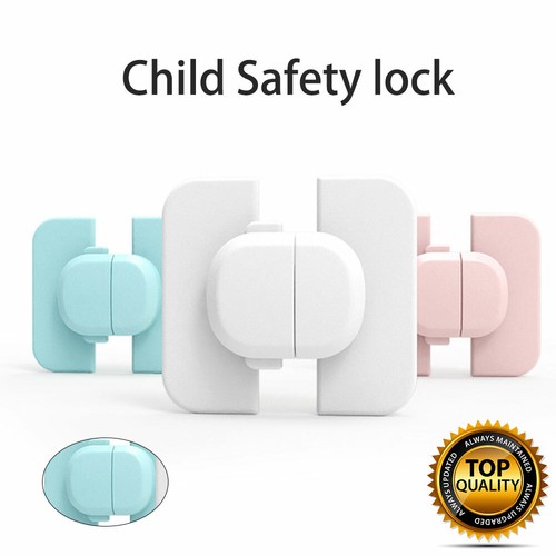 Kindersicherung Schubladensicherung Baby Kinder Schrankschloss Schutz 12 PACK DE